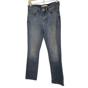 Women's Levi Strauss Signature Jeans Straight Leg Mid Rise Size4